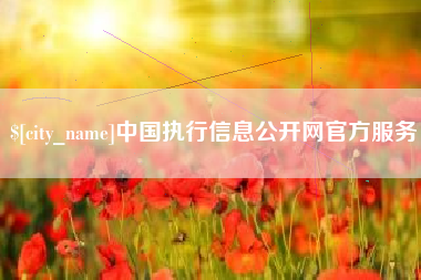 五家渠中国执行信息公开网官方服务
