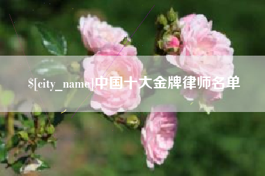 五家渠中国十大金牌律师名单