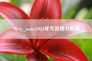 五家渠2021年九宫格分解图