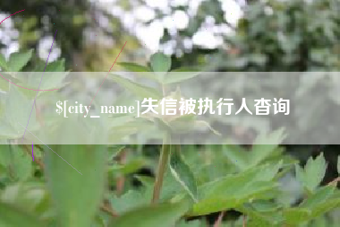 五家渠失信被执行人杳询