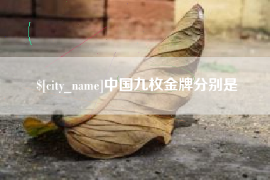 五家渠中国九枚金牌分别是