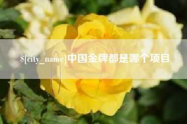 五家渠中国金牌都是哪个项目