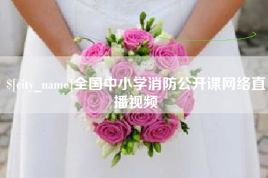 五家渠全国中小学消防公开课网络直播视频