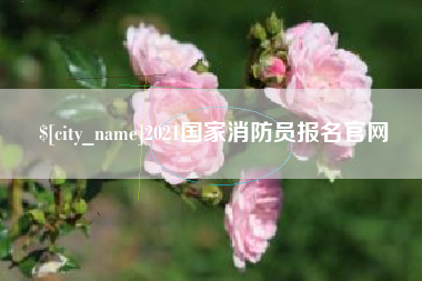 五家渠2021国家消防员报名官网
