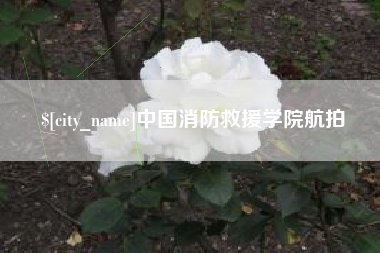 五家渠中国消防救援学院航拍