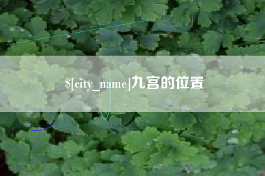 五家渠九宫的位置