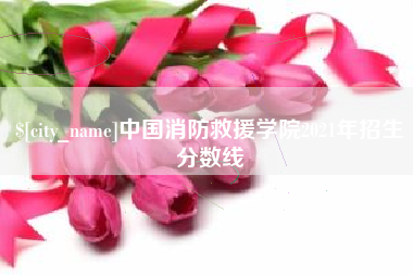 五家渠中国消防救援学院2021年招生分数线