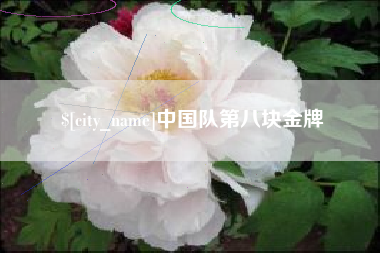 五家渠中国队第八块金牌