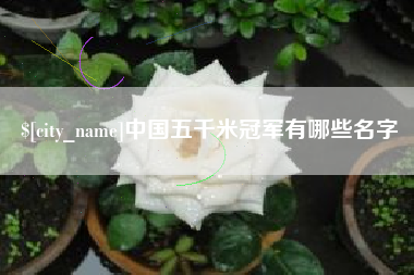 五家渠中国五千米冠军有哪些名字